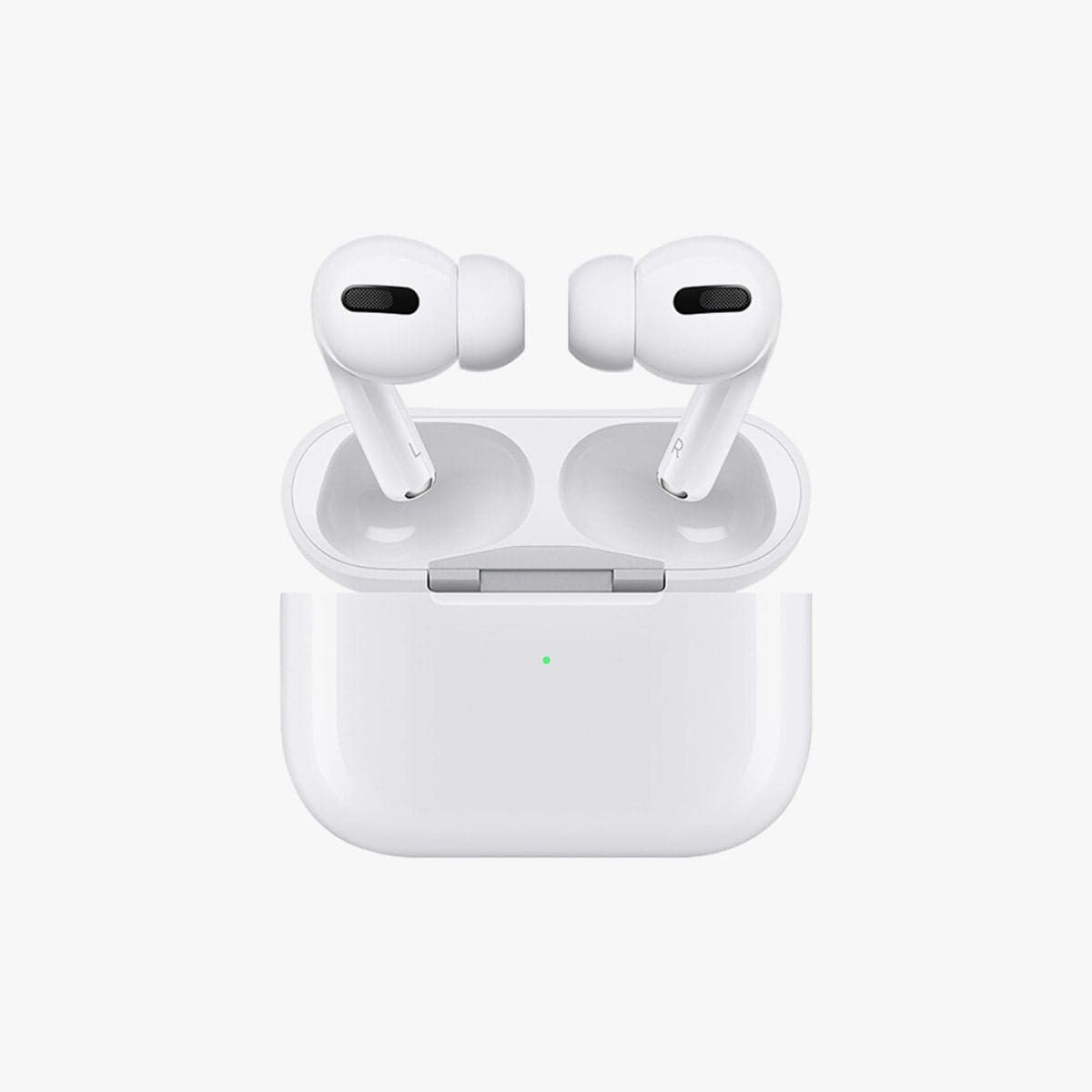 Wireless earbuds in charging case