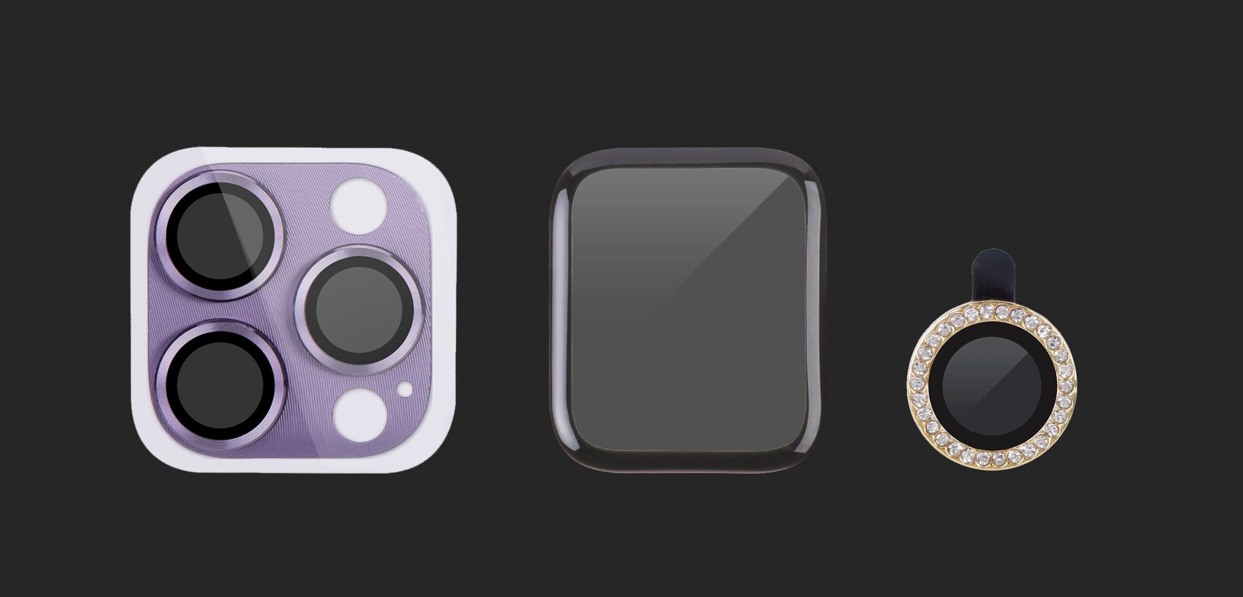 Camera and watch lens protectors