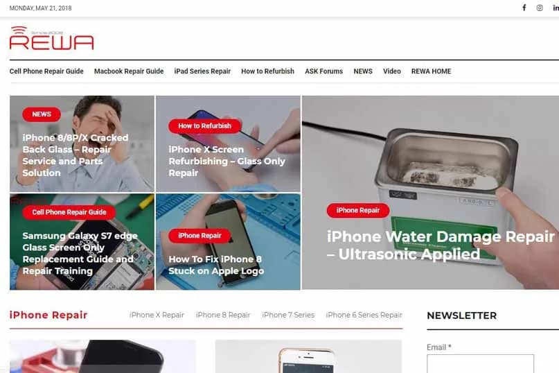 Introducing REWA New Website