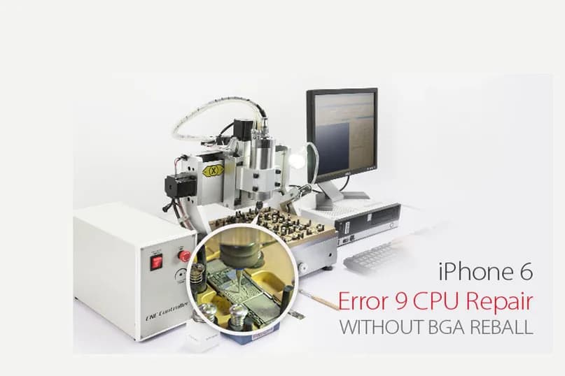 iPhone 6 Error 9 CPU Repair Without BGA Reball