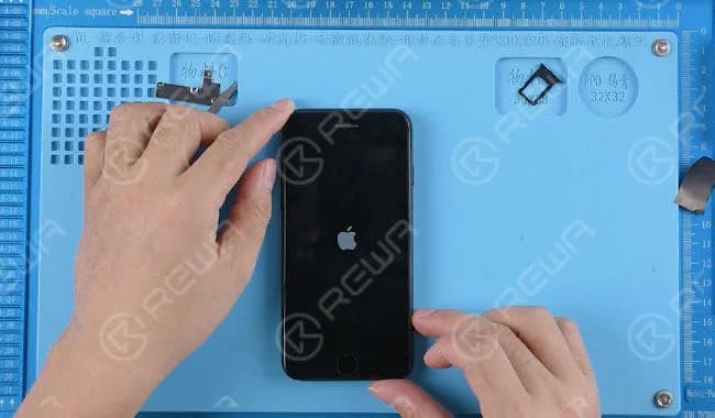 Assemble the phone and test.