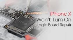 How To Fix iPhone X Wont Turn On With Logic Board Repair