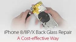 iPhone 8/8P/X Broken Back Glass Repair – A Cost-effective Way