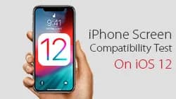 REWA iPhone Screen &amp; Flex Compatibility Test On iOS 12
