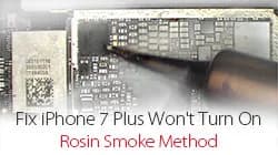 Fix iPhone 7 Plus Wont Turn On After Water Damage – Rosin Smoke