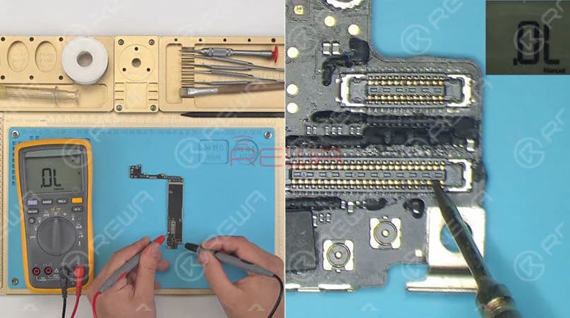 Take out the logic board