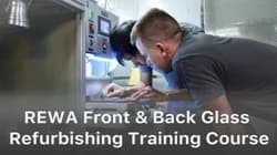 REWA Broken Screen Refurbishing Training – Front&amp;Back Glass