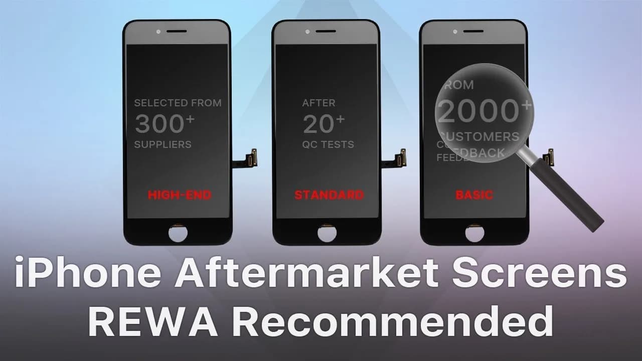 Do I have to choose an original iPhone screen?