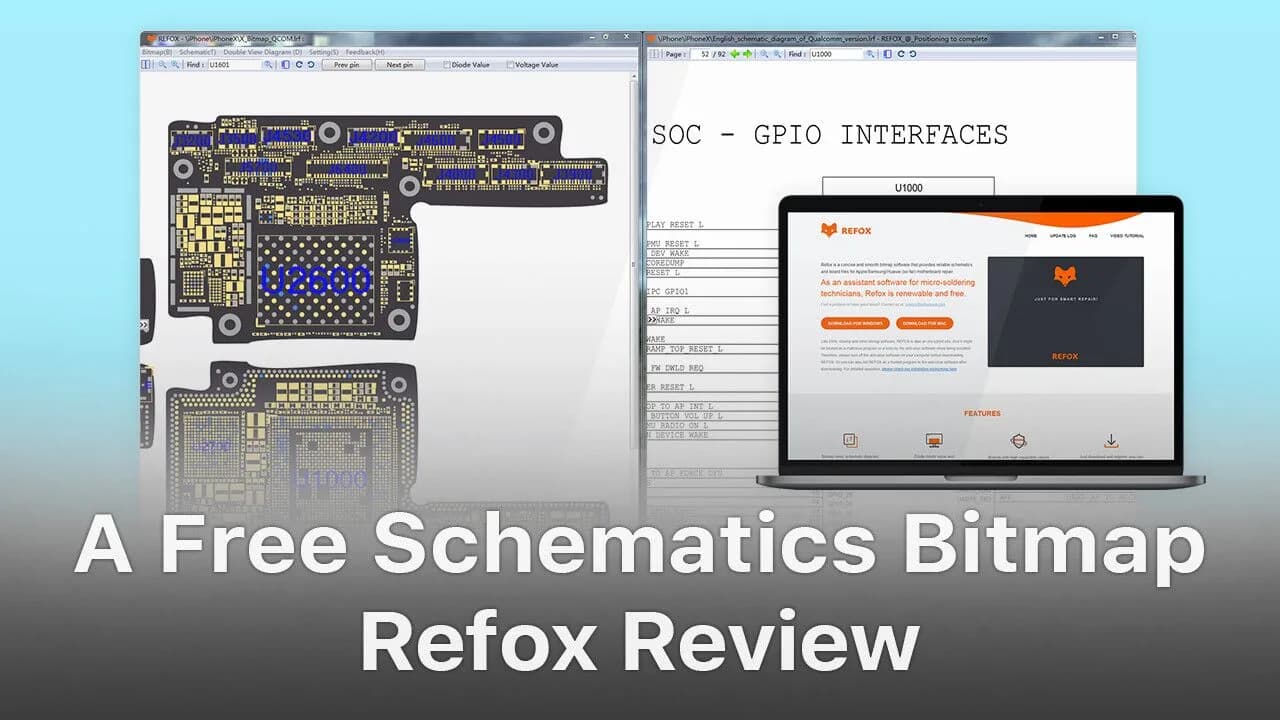 A Free Boardview Schematics Bitmap For Logic Board Repair
