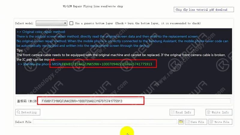 Fix iPhone True Tone Missing After Screen Replacement- REWA Selected Repair Programmer