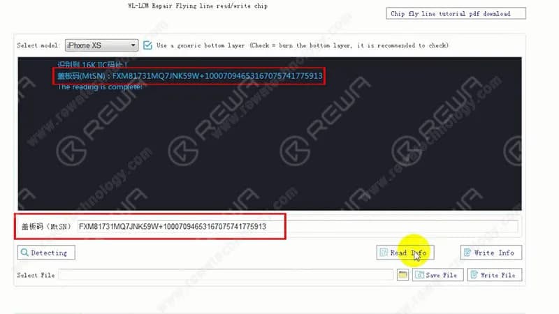 Fix iPhone True Tone Missing After Screen Replacement- REWA Selected Repair Programmer