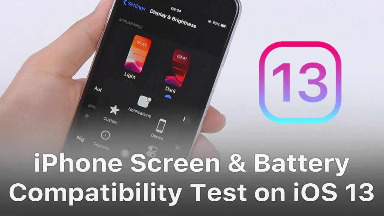 iPhone Aftermarket Screen &amp; Battery Compatibility Test On iOS