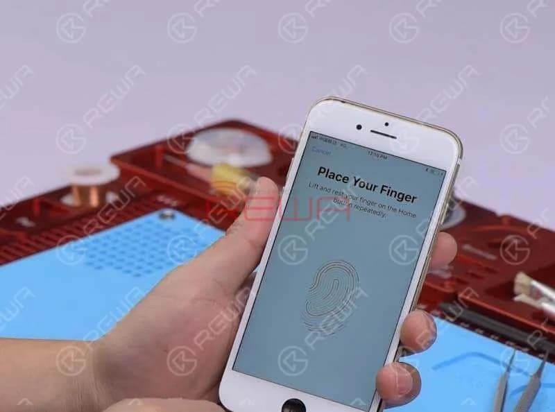 Assemble the phone and test. Press power button to turn on the phone. The phone goes normally with activating page. Press Home Button for further activation. The phone can not be activated with some WiFi failure.