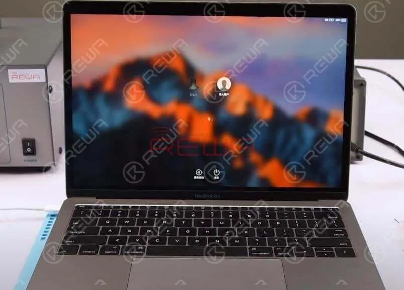 Get the logic board mounted. Plug in AC adapter and power on. The MacBook turns on normally.Disconnect the power supply and insert the SSD. Plug in AC adapter and power on. The MacBook turns on normally.