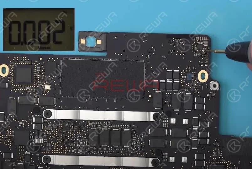 Run diode mode measurement of D6905 Pin 3. 