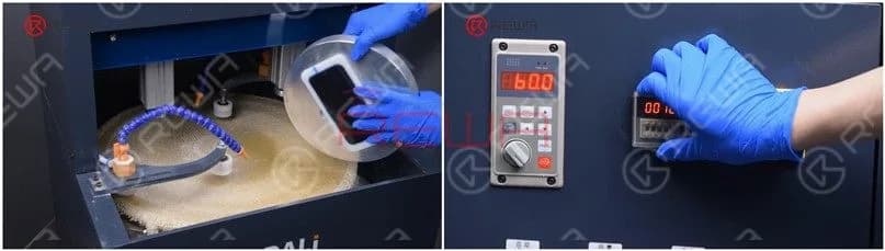 Remove Phone Screen/Back Glass Scratches in 6 Mins By Grinding & Polishing
