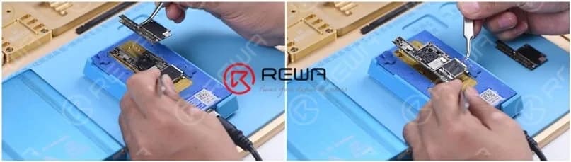 iPhone X motherboard separation