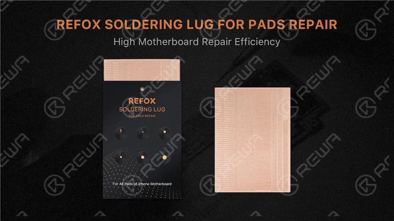 Innovative Way to Repair Motherboard Missing Pads - REFOX Soldering Lug