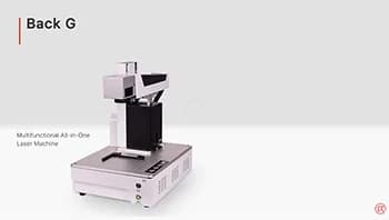 iPhone Samsung Huawei Xiaomi Back Glass/Bezel Separator Laser Marking Machine