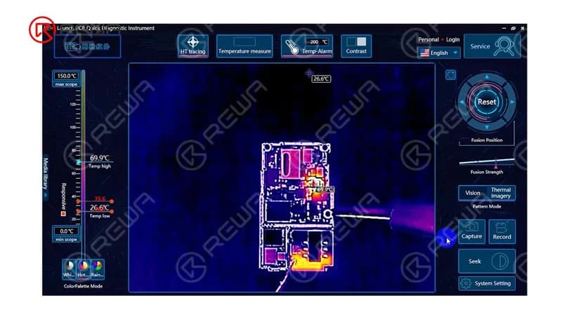 Fix iPhone 11 Pro Max Won’t Turn On with LINCSEEK Infrared Thermal Camera