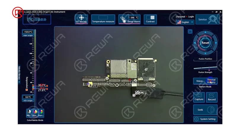 Fix iPhone 11 Pro Max Won’t Turn On with LINCSEEK Infrared Thermal Camera