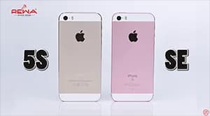 iPhone SE VS 5S Spare Parts Comparison