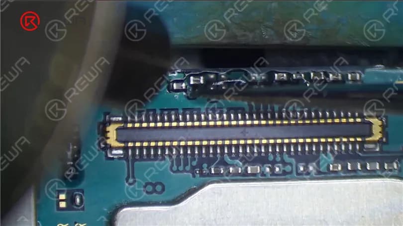 Solder a new inductor with Hot Air Gun