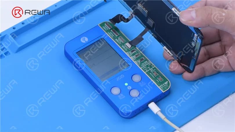 Read screen data from the damaged screen