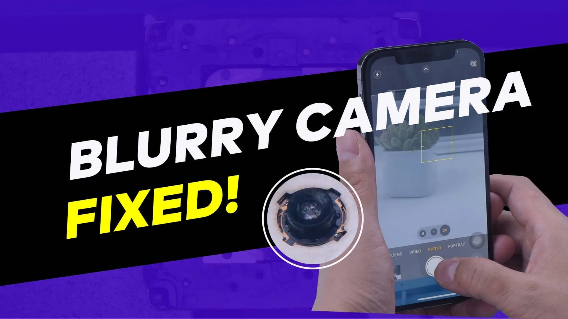 Fix iPhone Blurry Camera | Easy Blue Lens Repair Tutorial