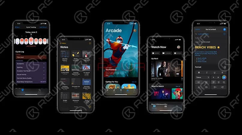 Liste des nouvelles fonctionnalités d'Apple iOS 13