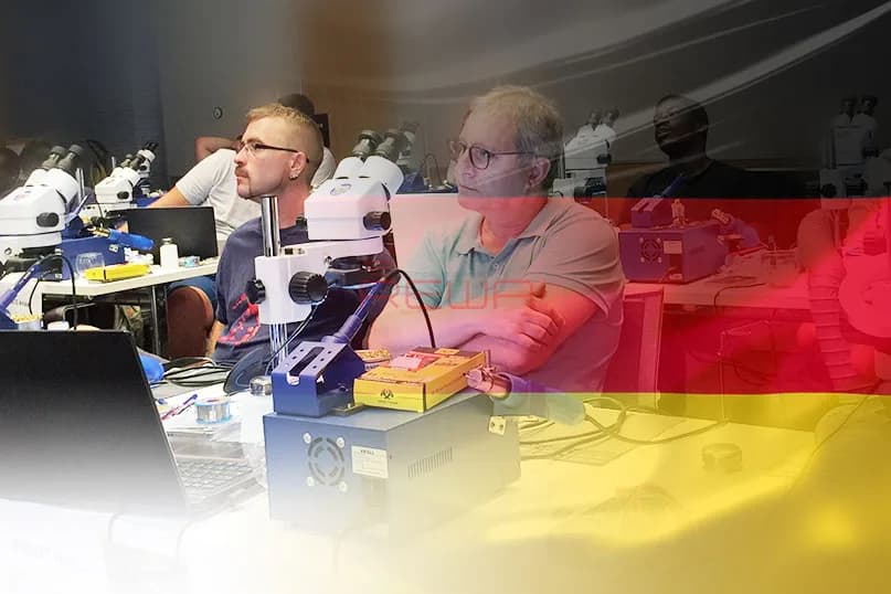 REWA iPhone Logic Board Repair Training in Munich Germany