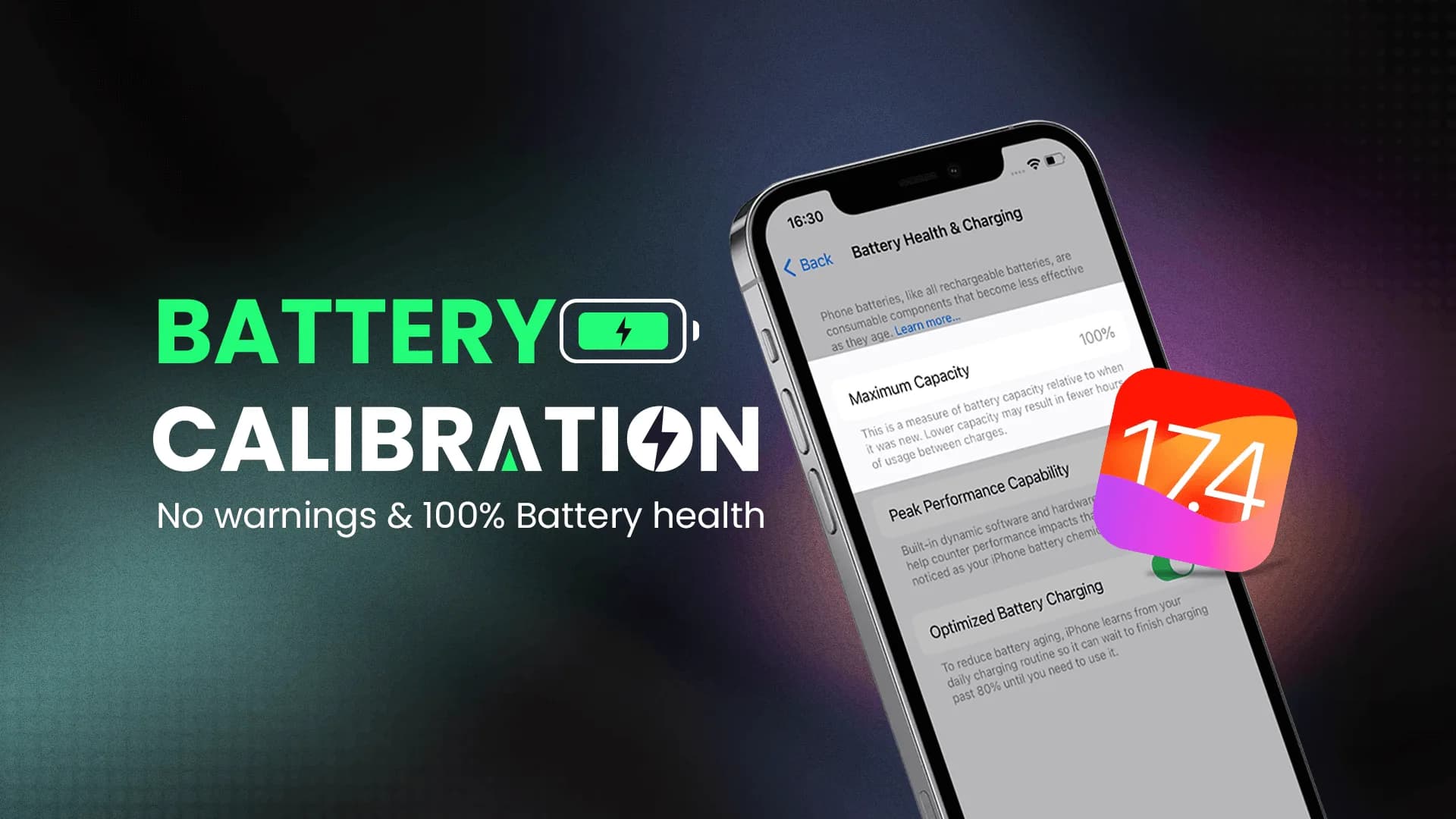 Aftermarket Solutions to Calibrate iPhone Battery Health on iOS 17.4