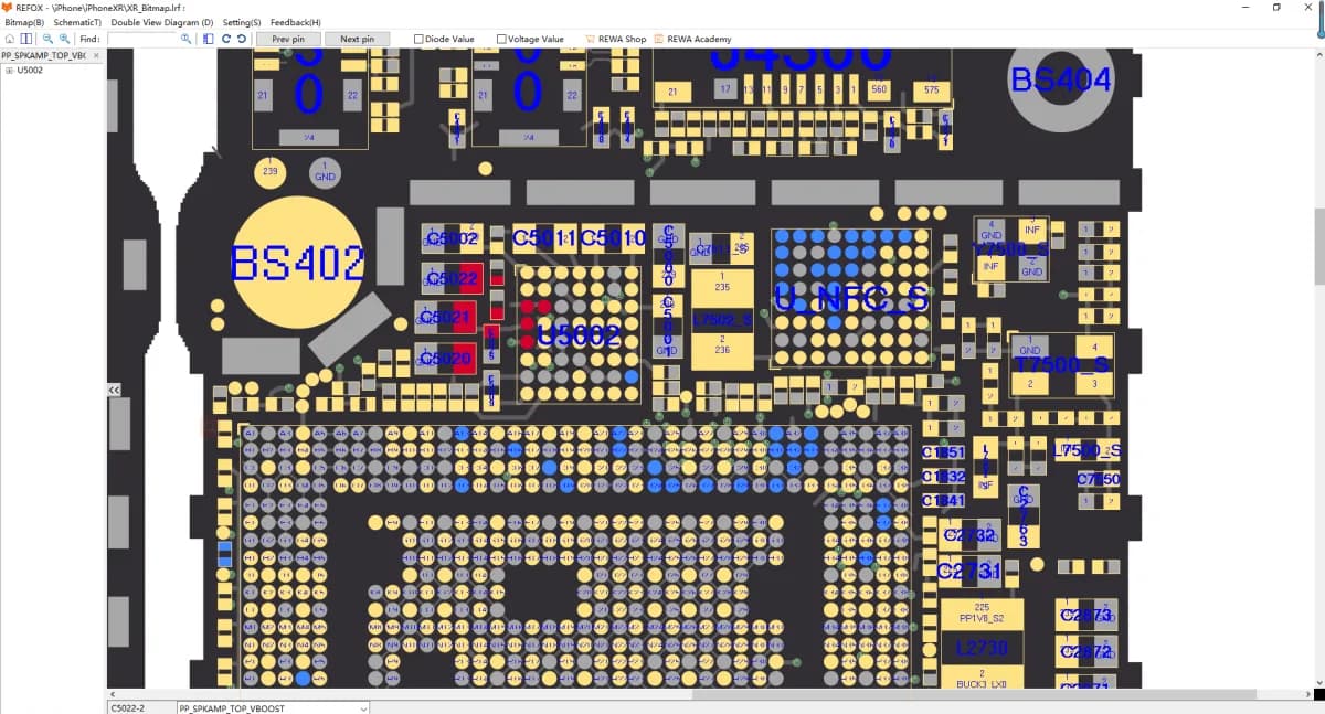 iphone xr diagramm