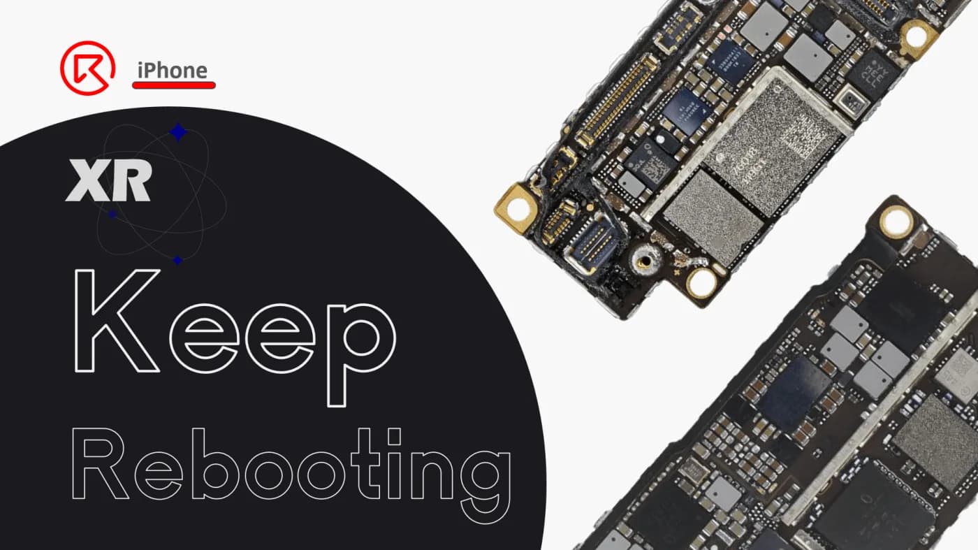 How to Fix iPhone XR Keeps Rebooting While Gaming: Full Chip-Level Repair Guide