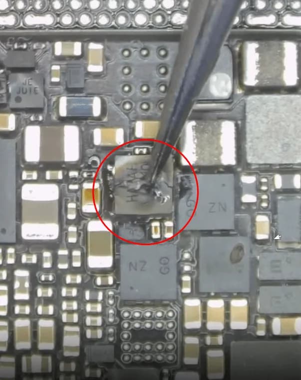 damaged chips