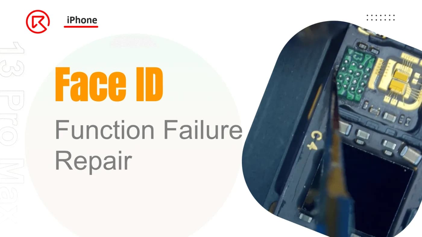 Repair iPhone 13 Pro Max Face ID Failure After Water Damage