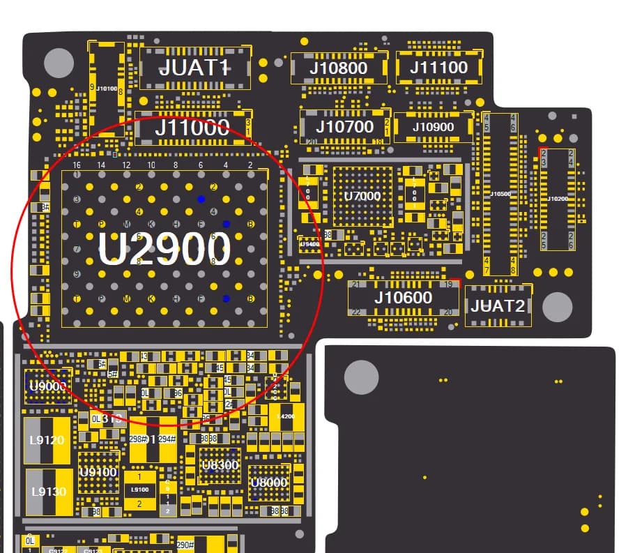 iPhone 12 Pro Max Diagramm