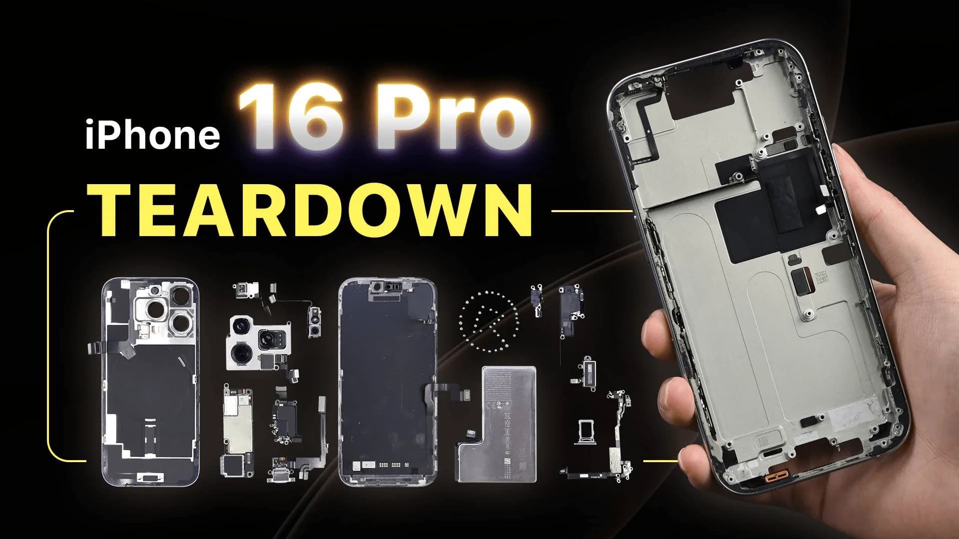 iPhone 16 Pro teardown