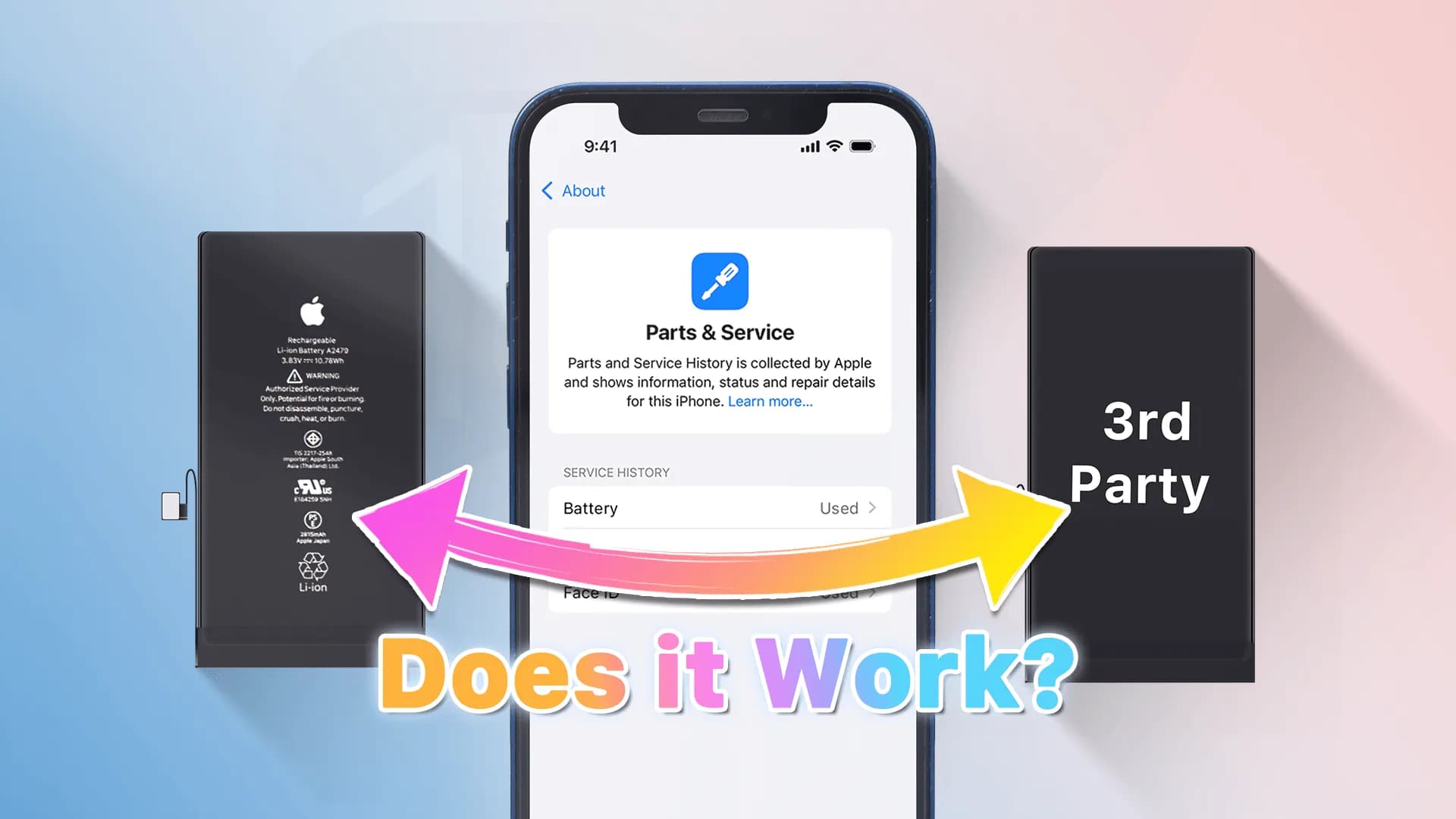 Can Aftermarket Battery Finish Parts Pairing on iOS 18