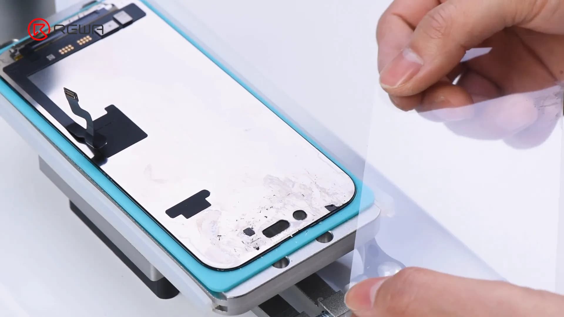 separate front glass