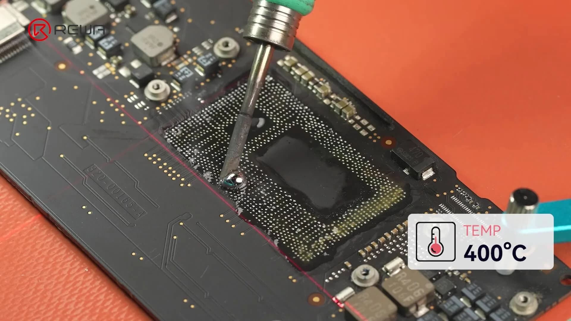 solder pads repair