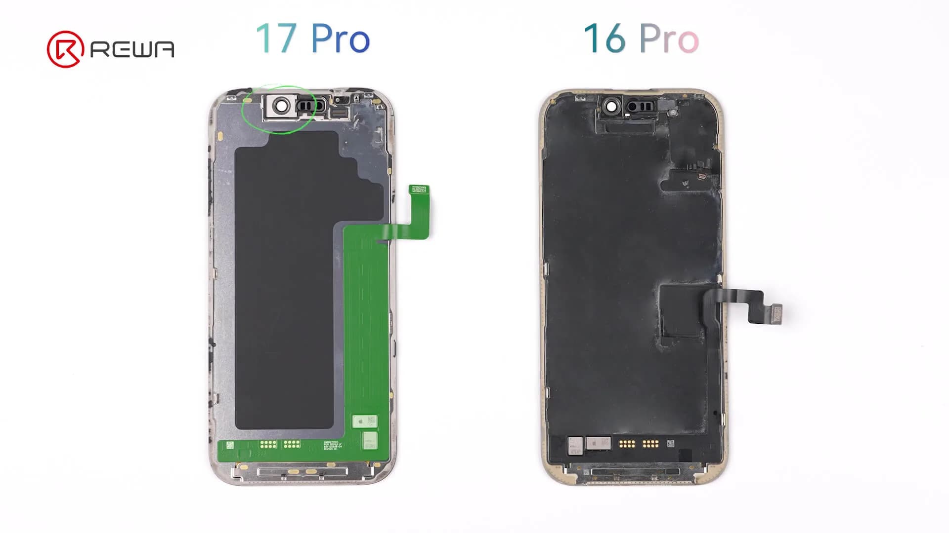 iphone 17 pro vs iphone 16 pro Bildschirm zurück