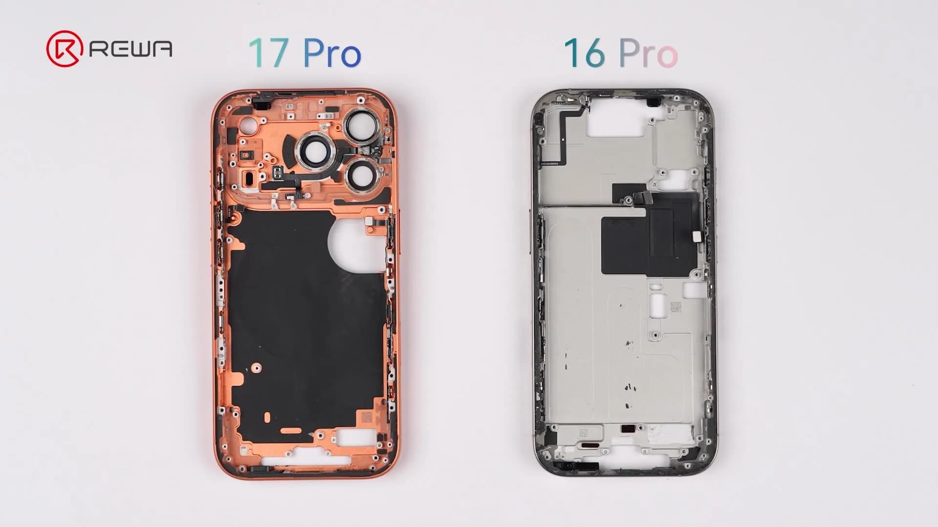 iphone 17 pro vs iphone 16 pro Rückseite