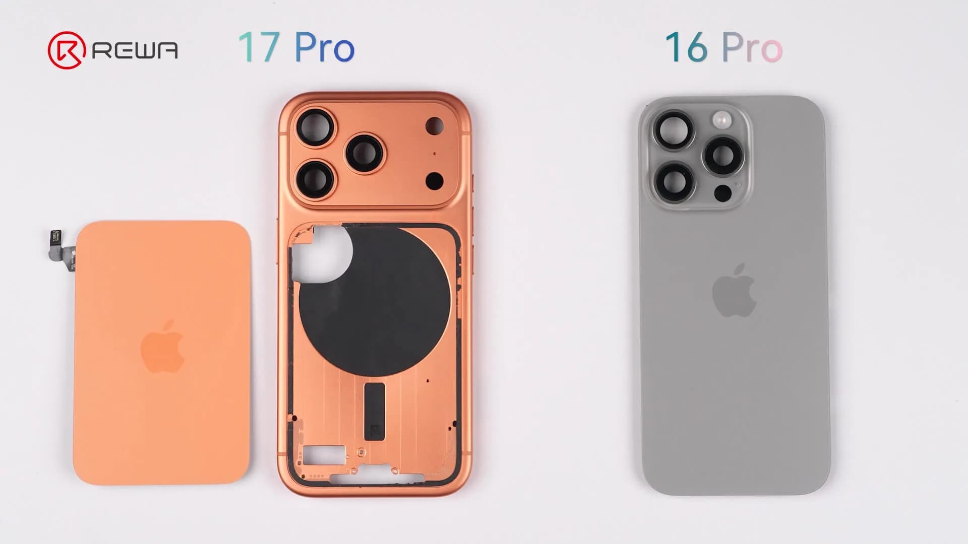 iphone 17 pro vs iphone 16 pro Rückseite