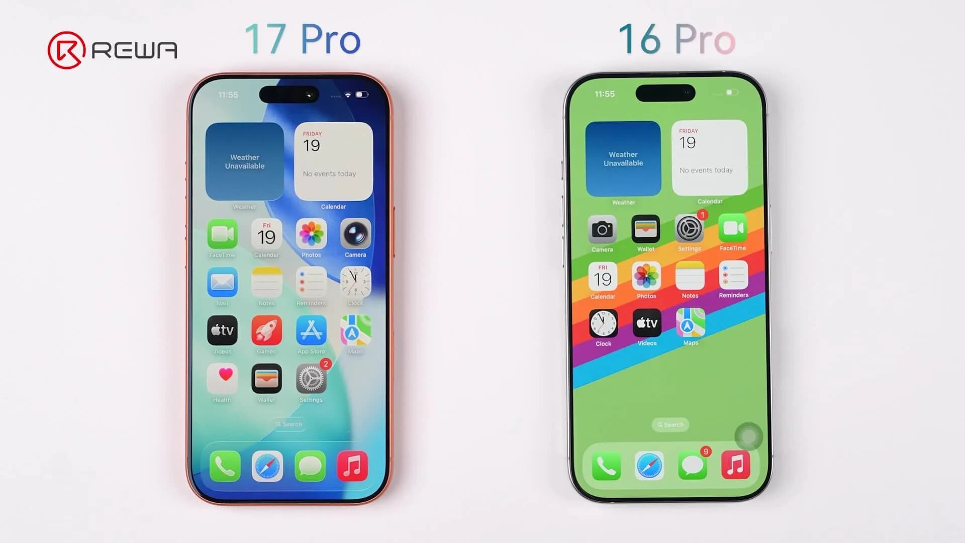 iphone 17 pro vs iphone 16 pro Bildschirm