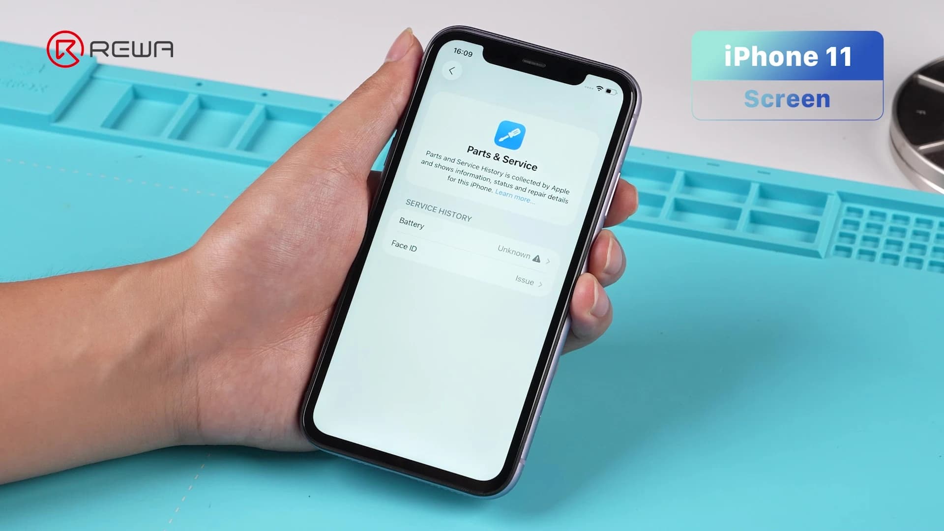 parts and service in ios 26.01