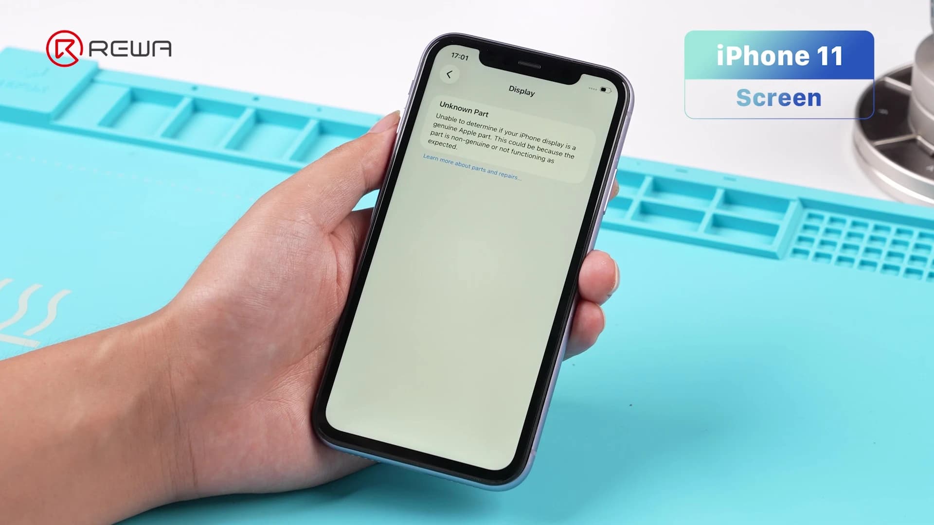 unknown part message in ios 26.1
