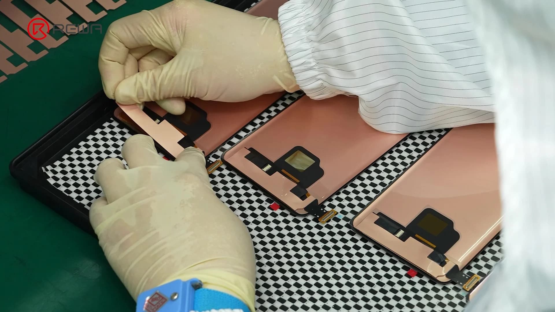adding protective films