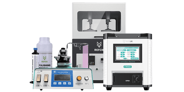 REWA screen refurbishing machines tools and consumables