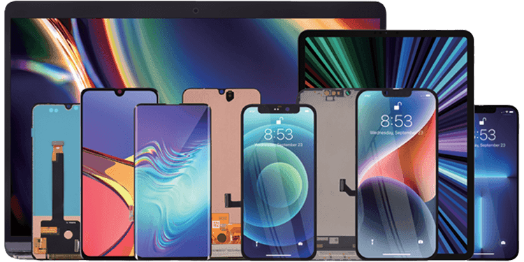 REWA smartphone and tablet screen replacements for Apple, Samsung, and Android